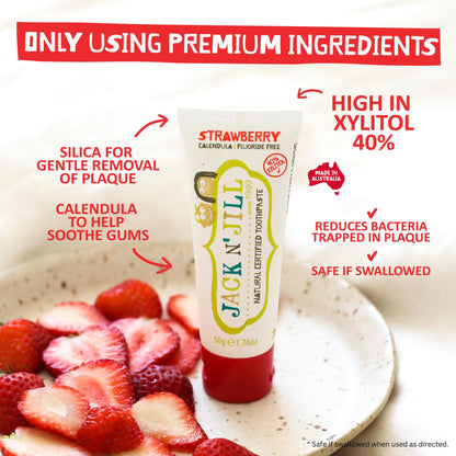 Kids Fluoride-Free Toothpaste Flavor-Free 1.76oz