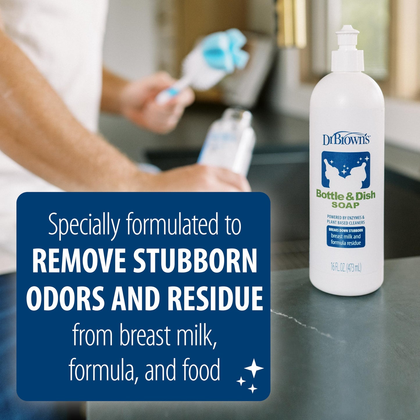 Baby Bottle & Dish Soap Plant-Based Fragrance-Free