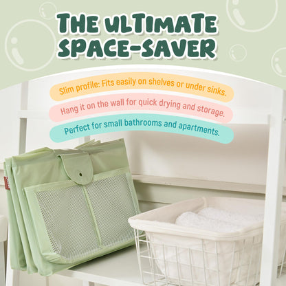 Collapsible Toddler Bathtub Portable Shower to Bath Tub